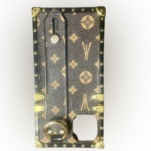 iPhone 12 Pro phone case supposed to resemble high end LV